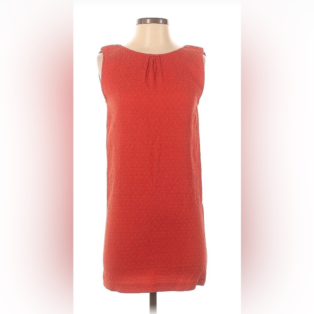 Sessun silk and cotton red dress size S